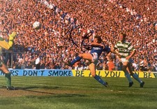 Ally McCoist Signed Rangers A4