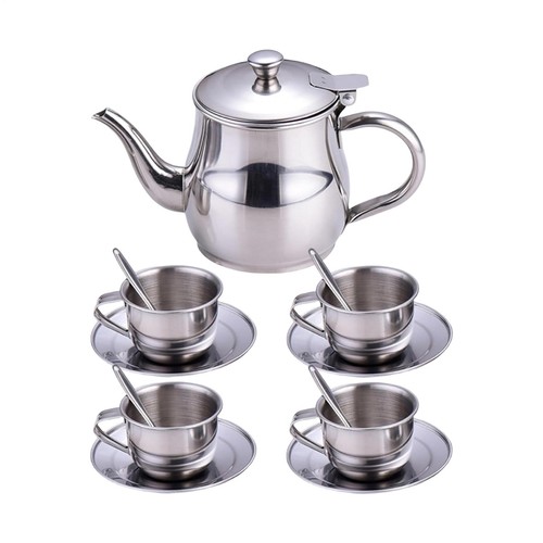 Kids tea set stainless - set,