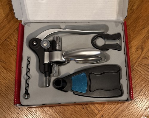 Rabbit wine opener set - opener,