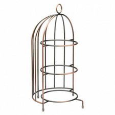 Birdcage Plate Stand 47cm