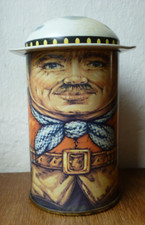 Cap-Tins Cowboy Tin. Vintage