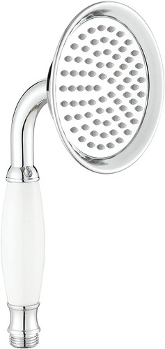 Victorian brass shower head - brass,