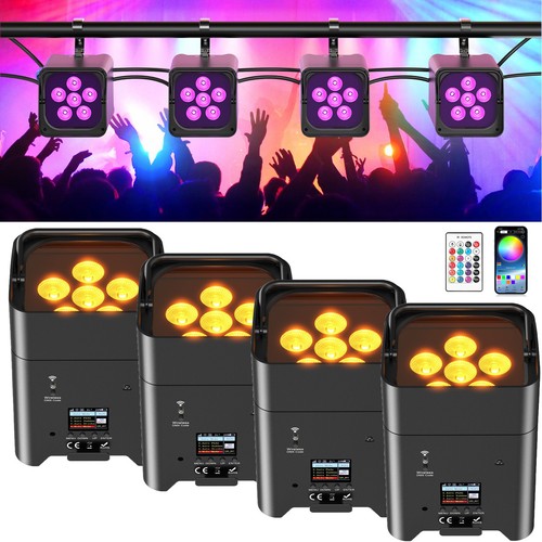108w battery powered led - 4x,