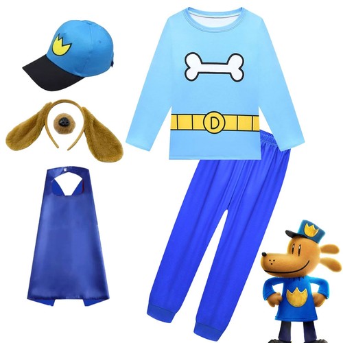 Kids boys dog - man, blue
