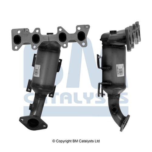 Catalytic converter fit kit - catalytic, +