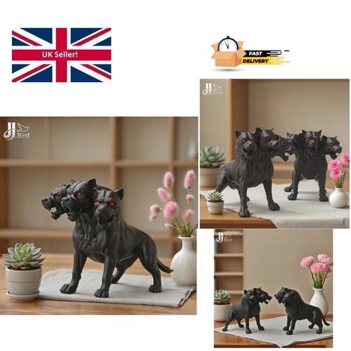 Gothic dog figurine - dog, scary
