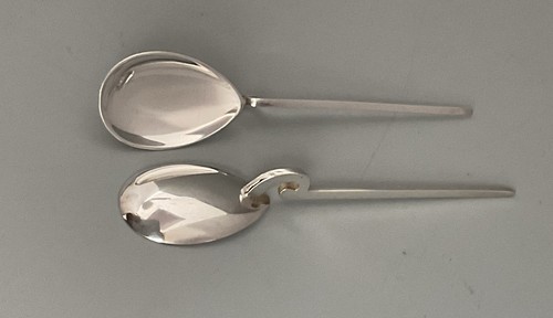 Pair hallmarked silver - pair,
