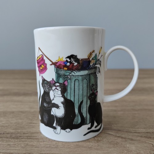 Dunoon alley cats mug fine - cats,