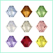 SWAROVSKI® ELEMENTS 5328 8MM BICONE CRYSTALS VARIOUS COLOURS & QUANTITIES