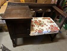 Vintage Telephone Table Seat