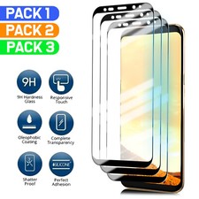 For Samsung Galaxy S10 S9 S8 Plus S6 Edge 3D Tempered Glass Screen Protector