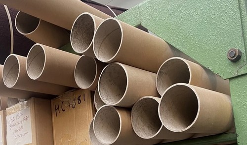 Cardboard tubes approx - 10×,