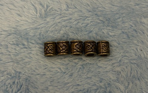 9mm beard hair beads - beard/hair,