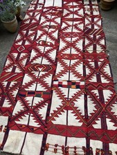 Large, Hand-Woven Woollen Rug