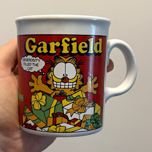 Kinnerton garfield mug ceramic - garfield,