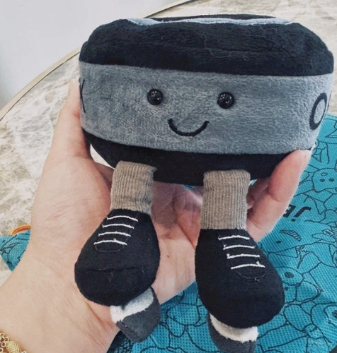 Jellycat amuseable hockey puck - hockey,