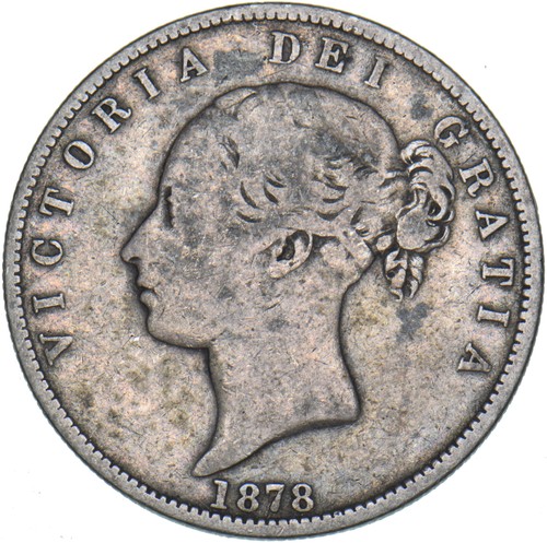 1878 halfcrown victoria - 1878,