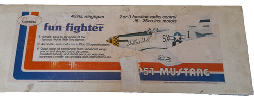 Radio controlled airplane