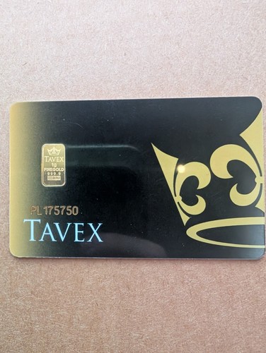 24kt gold bar - 1g,