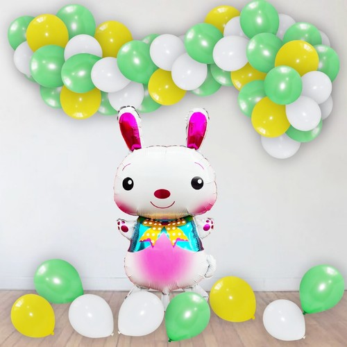 Easter balloons bunny - balloons, rabbit