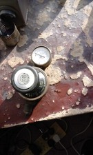 Oxygen  tank flow Regulator. SAFFIRE  (vintage valve regulator (ornament)