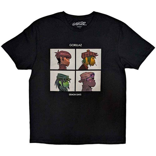 Gorillaz shirt demon days - gorillaz, t