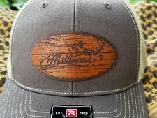 Leather Patch Trucker Hat -