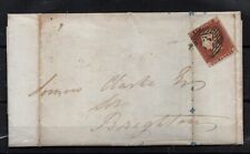 GB 1846 1d red imperf cover