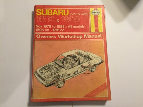 Subaru 1600 1800 series - 1600,