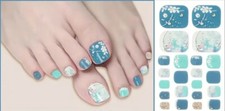 TOE NAIL WRAPS - PEEL OFF AND