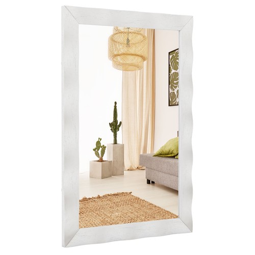 106cm x71cm rubber wood - wood, rustic