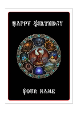 Dungeons and dragons themed - and,