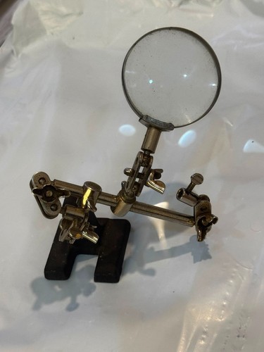 Vintage adjustable magnifying - adjustable,