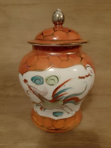 Vintage chinese orange - vintage-chinese, orange/red
