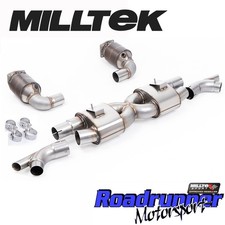 Milltek Exhaust Porsche 911 991.2 Turbo S Resonated Full System SSXPO205