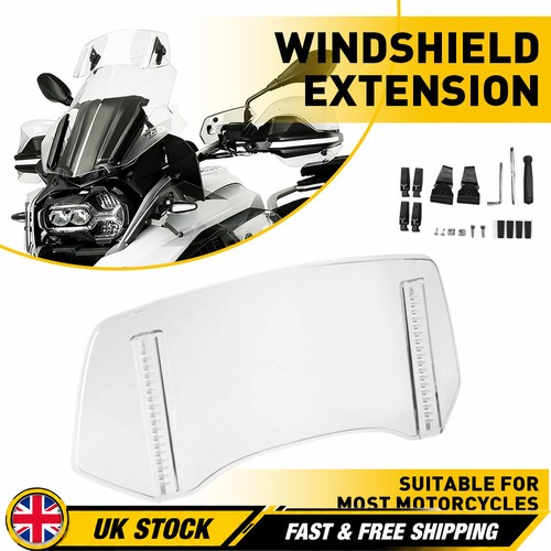 Clip motorbike windscreen - clip-on,