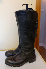 Dubarry Clare Black Boots size 5 with boot trees