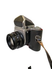 Vintage Pentacon Six TL Film Camera MC BIOMETAR 80mm F2.8 & Case
