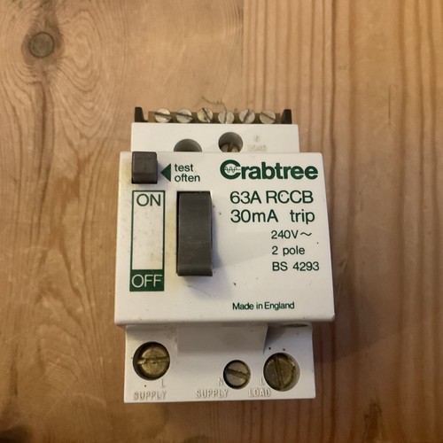 Crabtree amp 30ma double - 63,