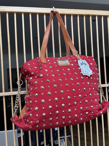 Lydc red studded - lydc, with