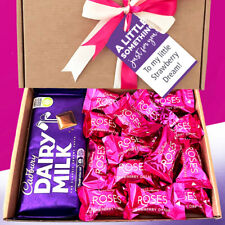 CADBURY ROSES STRAWBERRY DREAM Chocolate Gift Box Personalised Christmas Gift