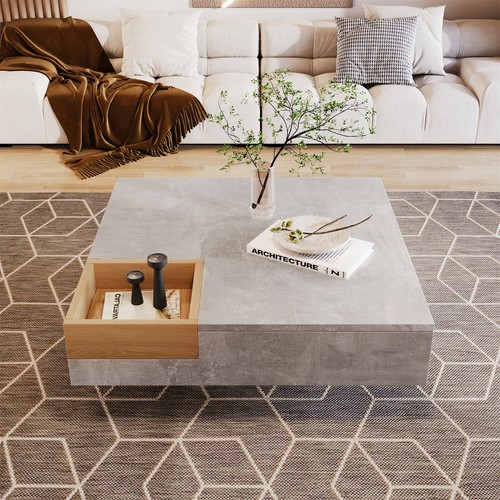 Modern coffee table concrete - modern,
