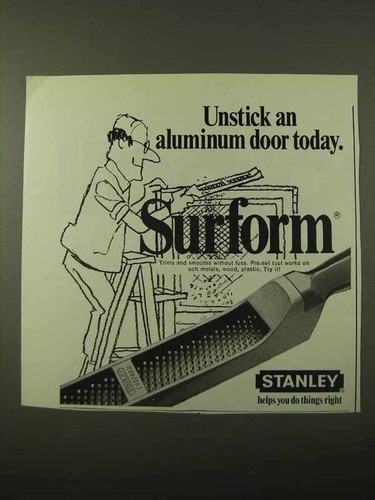 1971 stanley surform planing - surform,