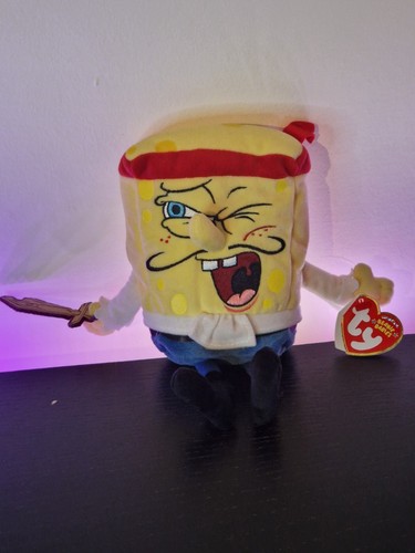 Beanie babies spongebob - beanie,