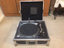 Technics SL-1210 MK2 High Performance DJ Turntable - Black - plus flightcase