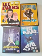 Lee Evans 9 x DVD & 2 x CD