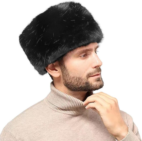 Faux fur russian hat - fur,