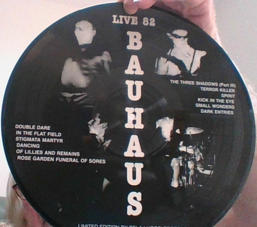 Bauhaus live rare lp - 82, "lp