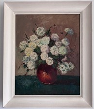 Vintage large oil painting