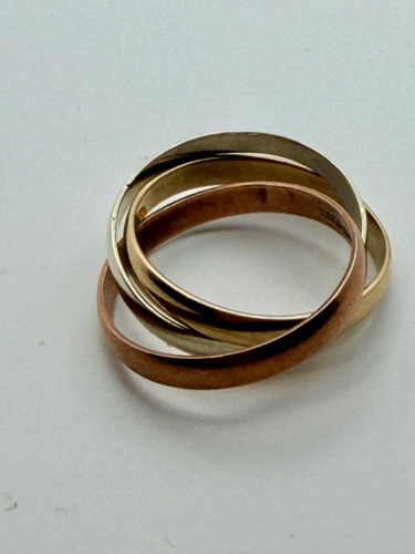 9ct gold russian - gold, triple